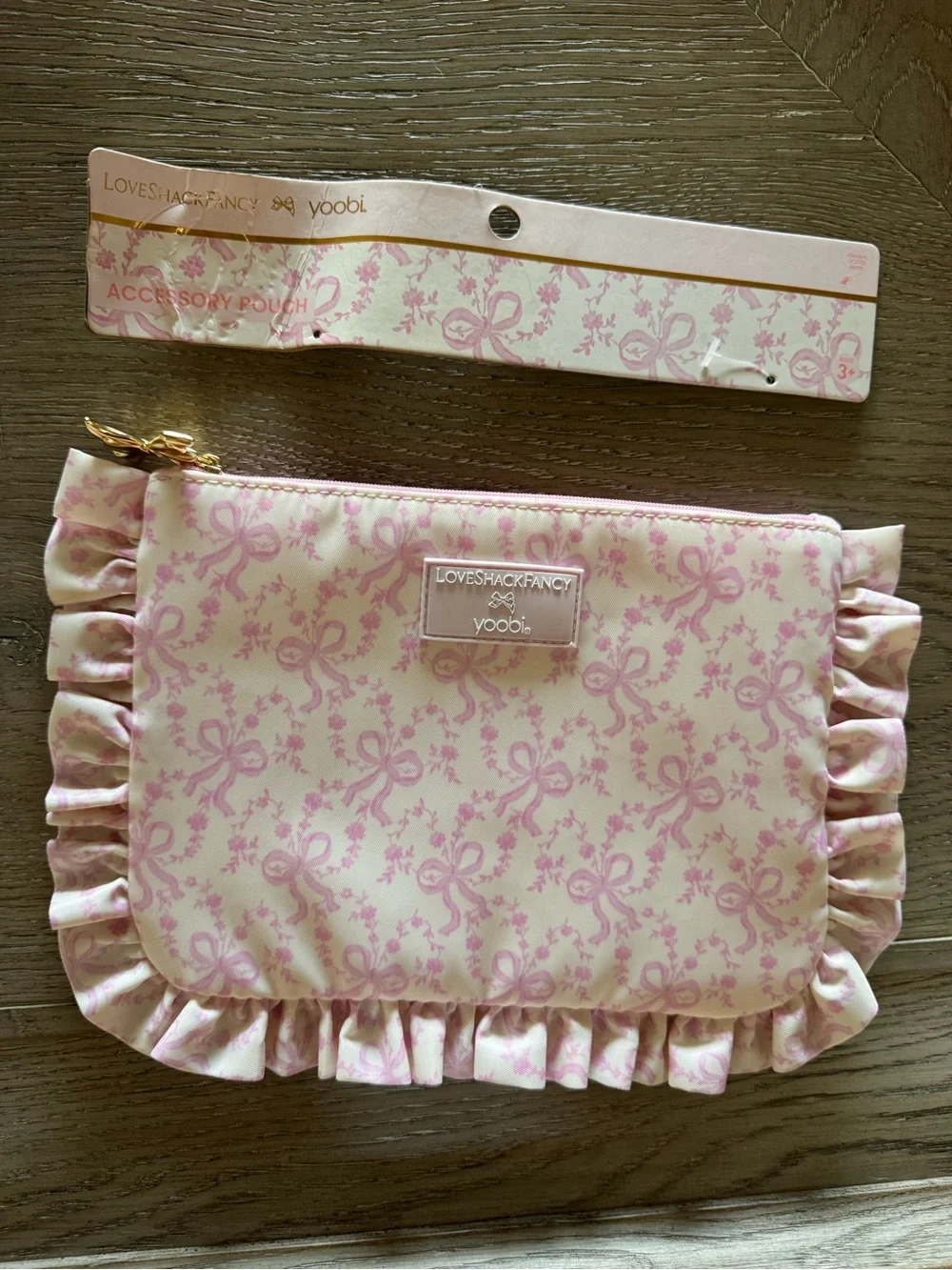 LoveShackFancy x Target Yoobi Teacher Planner, Pouch, Folders, Bow Pouch Set